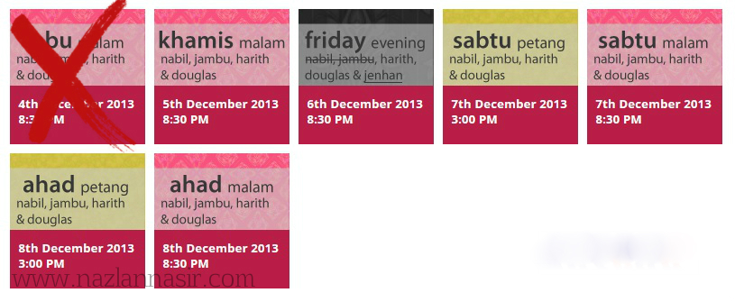 jadual lkd3