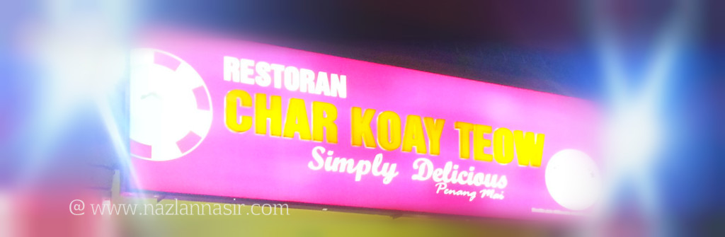 Banner Char Koay Teow Simply Delicious Penang Mai