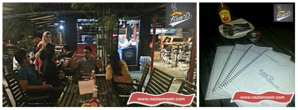 Dining Experience at Restoran Kaw'D