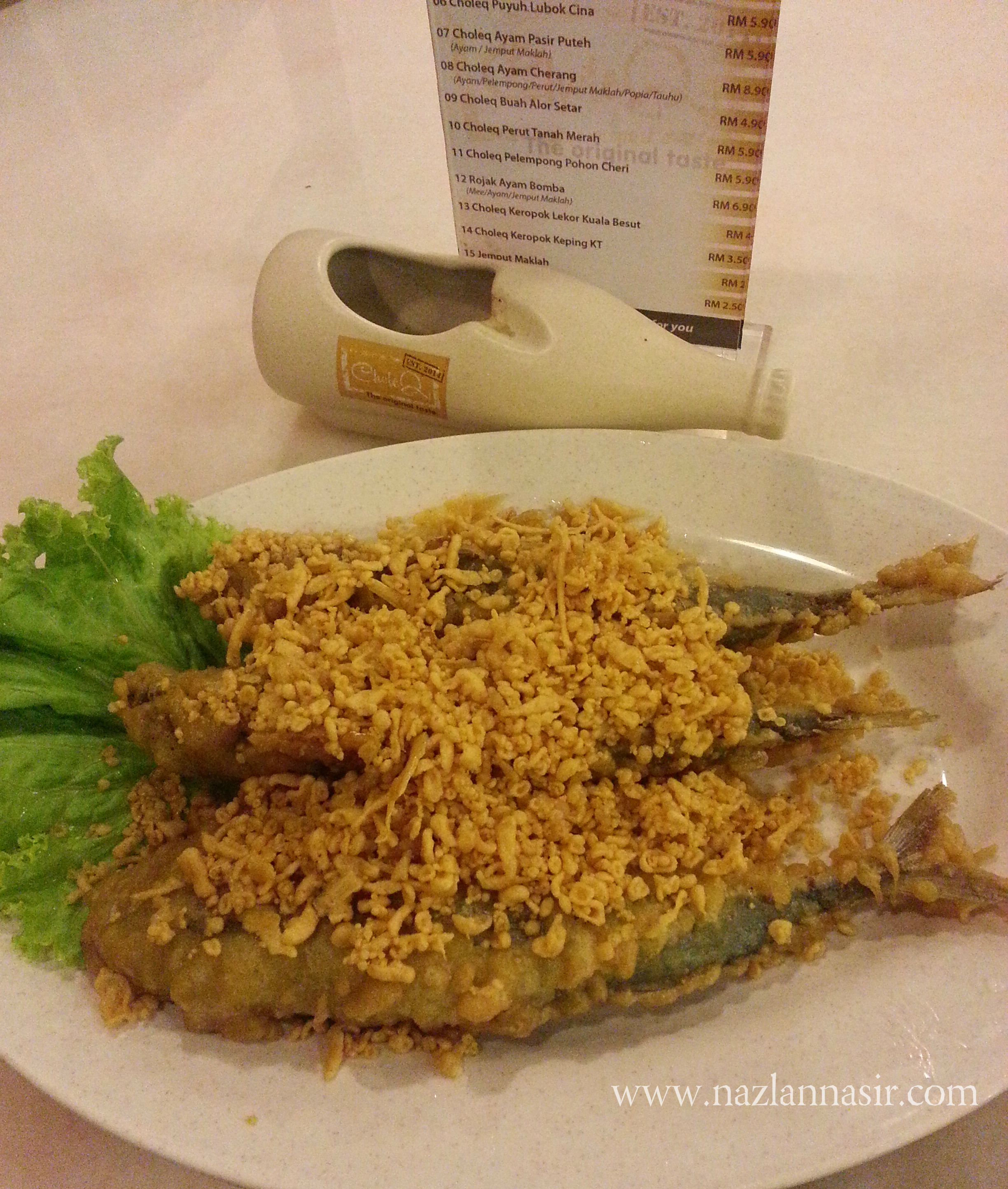 CholeQ Ikan Seberang Takir