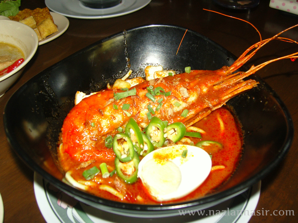 Mi Rebus Udang Galah