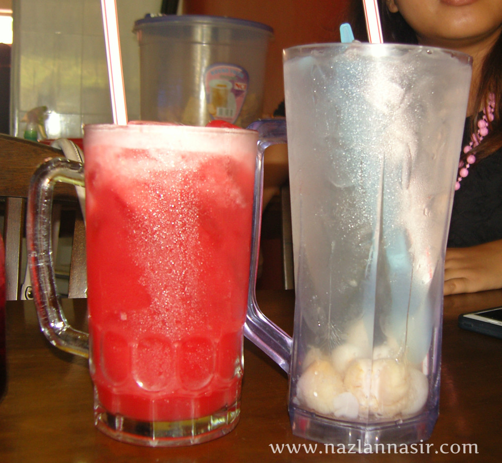 Minuman Jus Tembikai dan Air Longan