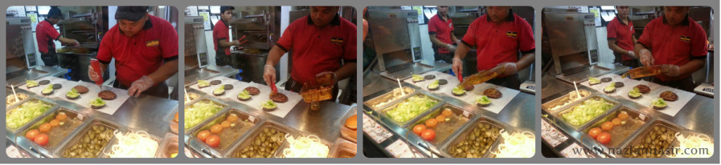 Penyediaan Burger Ninja!