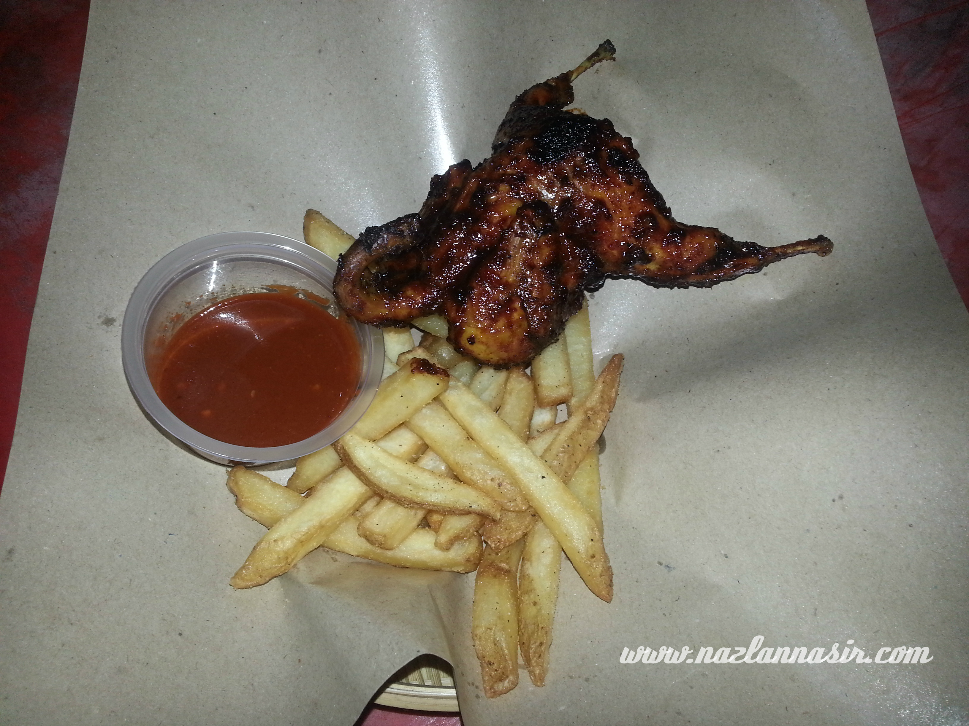 uyuh Taliwang dengan Fries