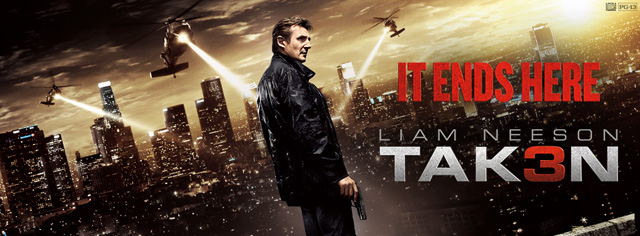 Taken 3 Trailer Header