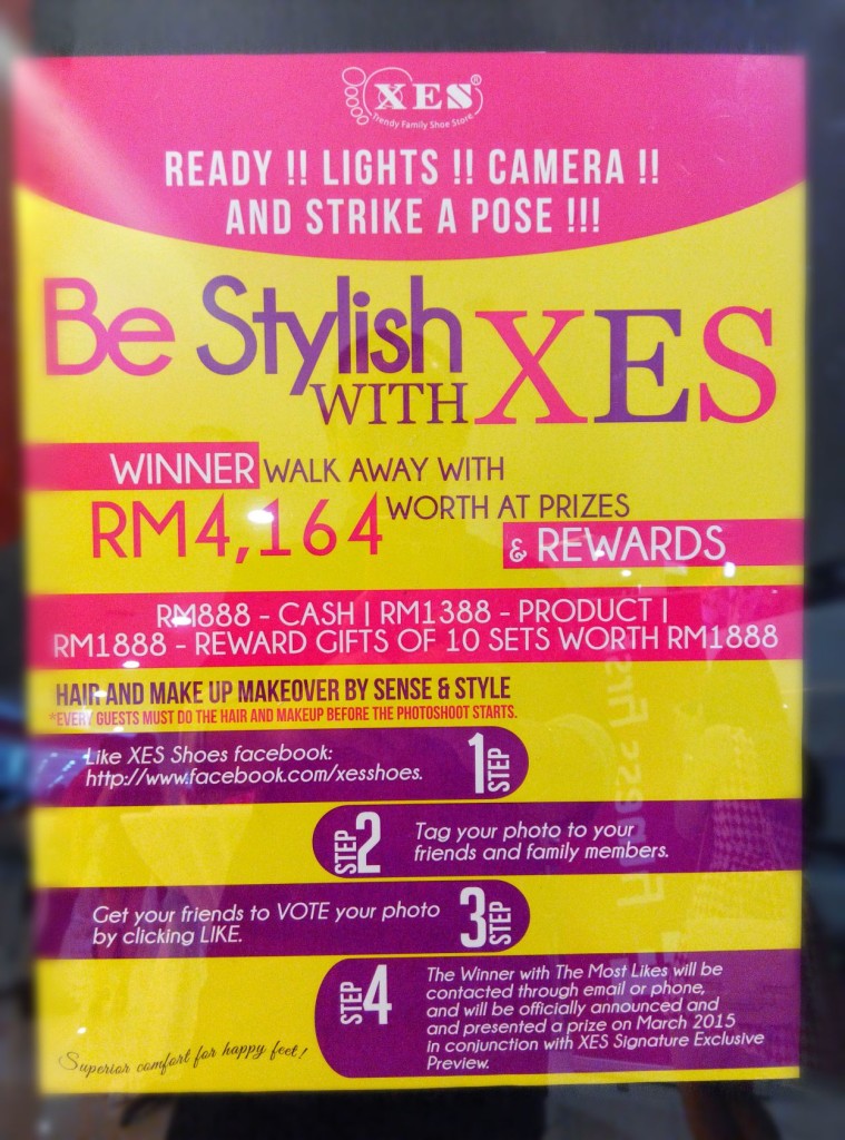 Be Stylish with XES poster