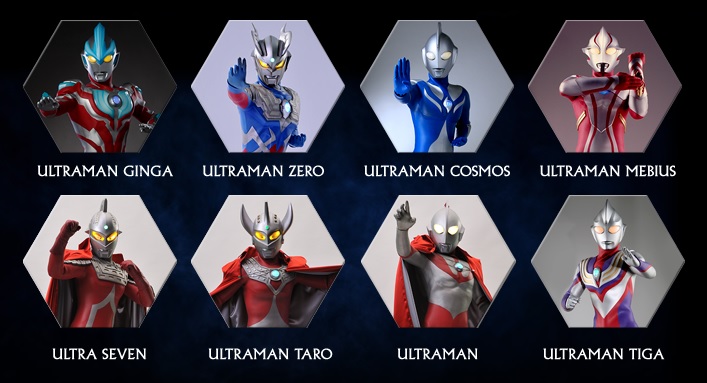 Watak Utama Ultraman