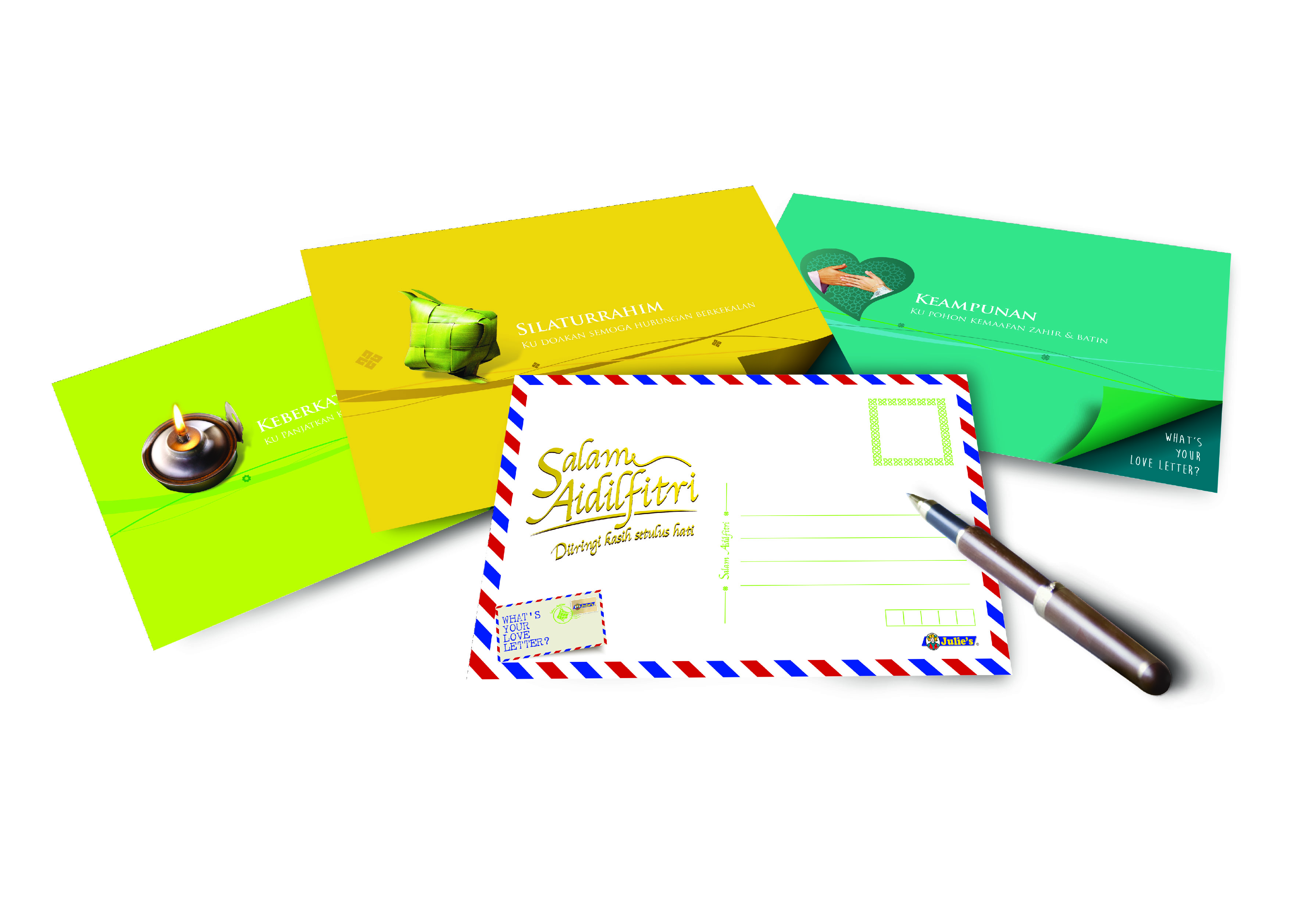 GIII - Julie's Raya Poskad