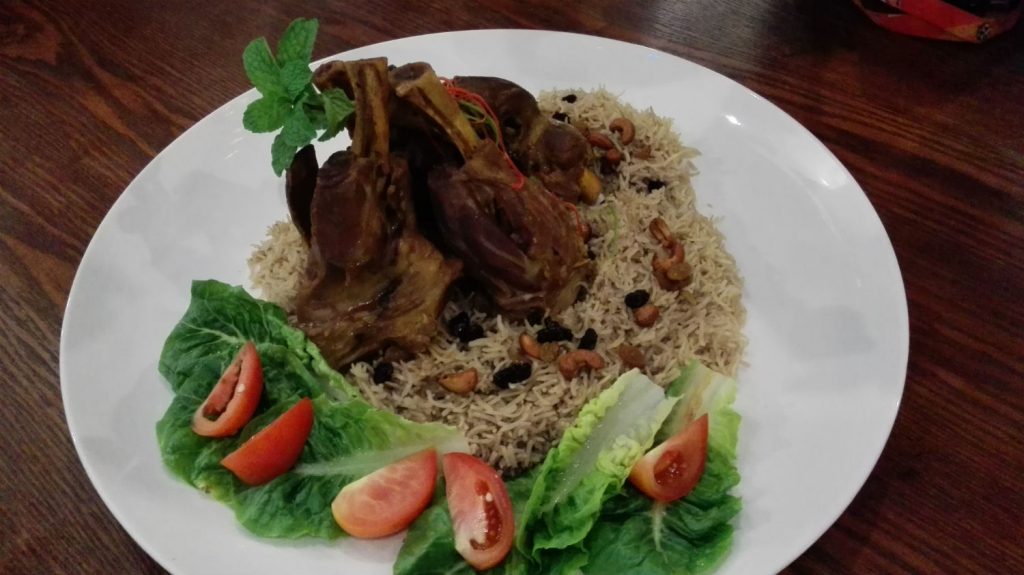 Nasi Me'nate and Lamb Shank