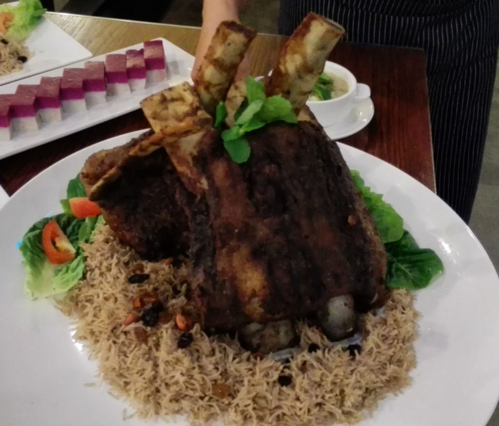 Nasi Me'nate and Wagyu Spare Ribs