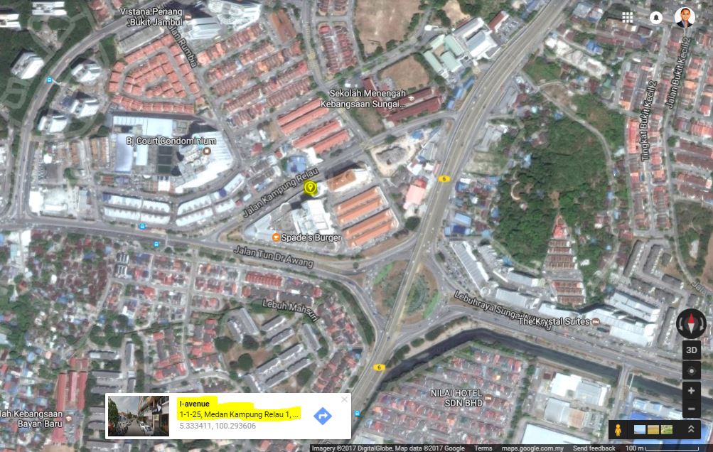 ShellN Lokasi