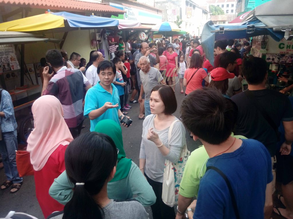 Kemeriahan untuk menikmati cendol