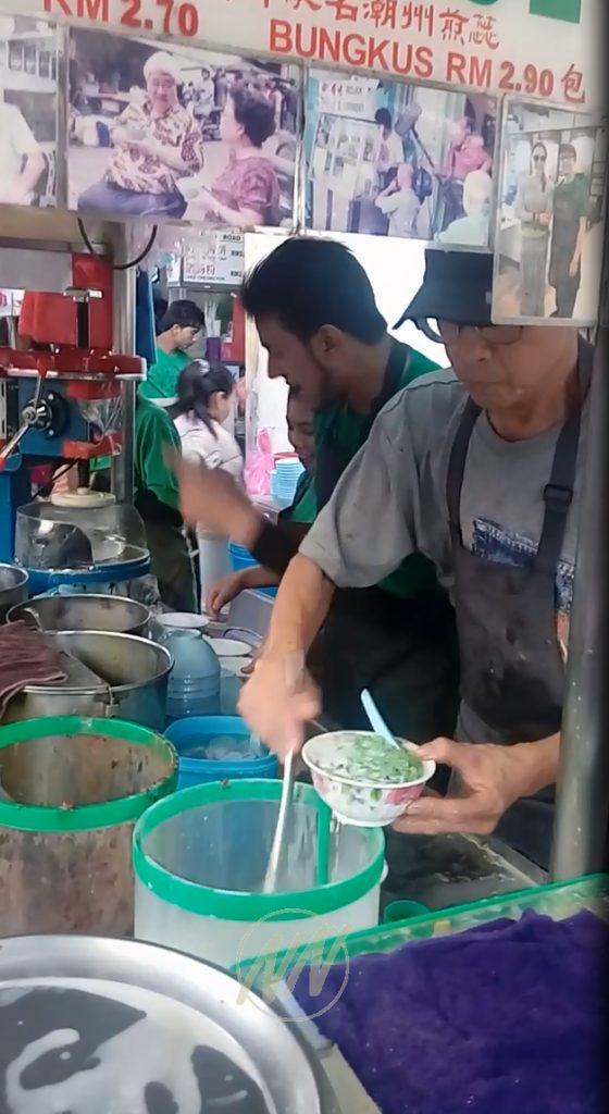 Makan Sedap di Penang - TeoChew Chendul sedang dibuat