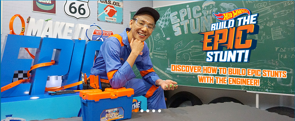 Build the epic stunt with the Engineer