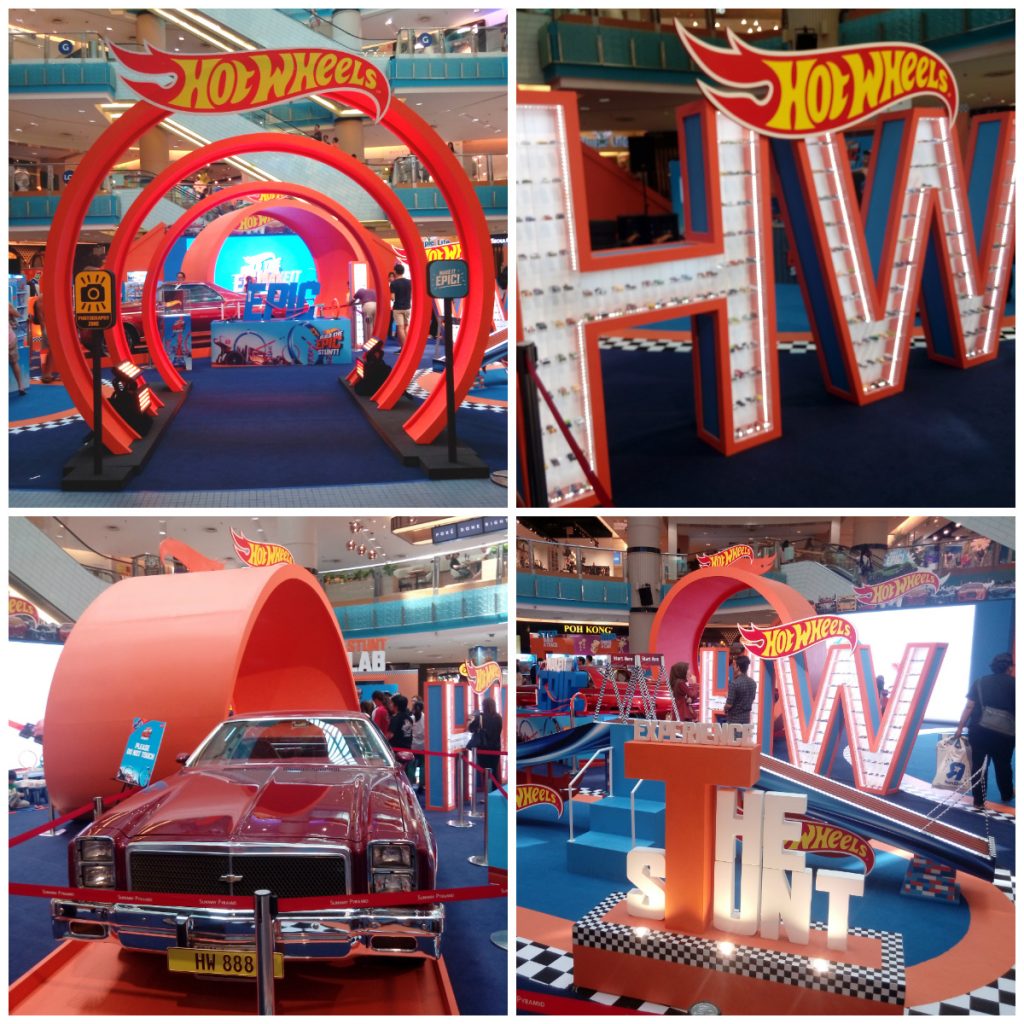 Hot Wheels at Sunway Pyramid Concourse Area