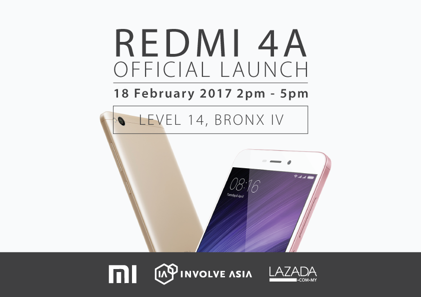 Redmi 4A Official Launch