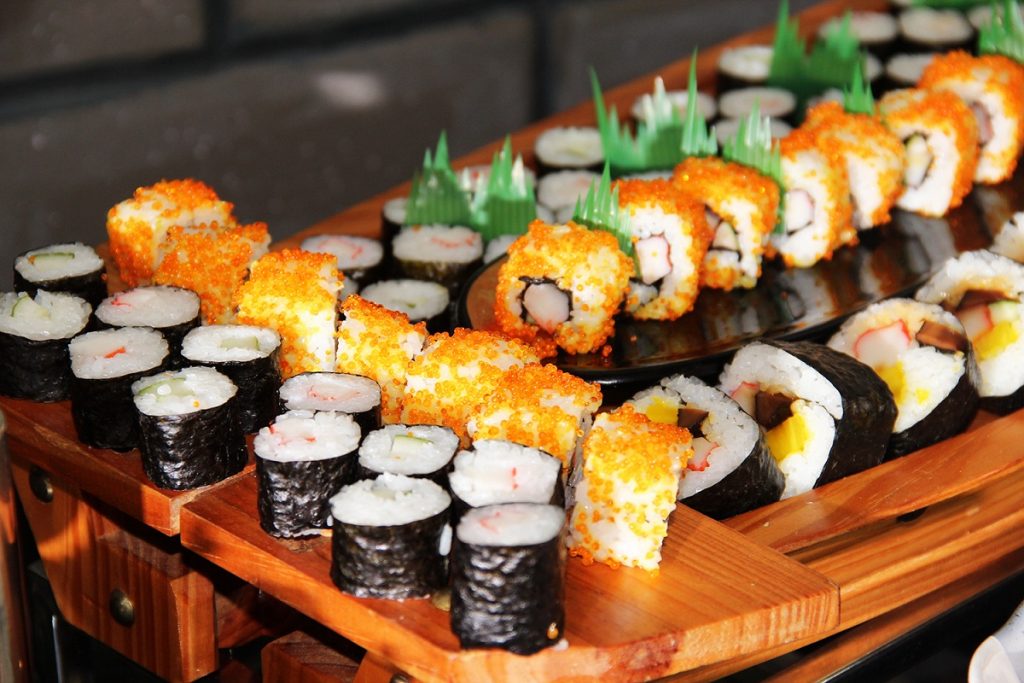 Assorted Sushi Rolls