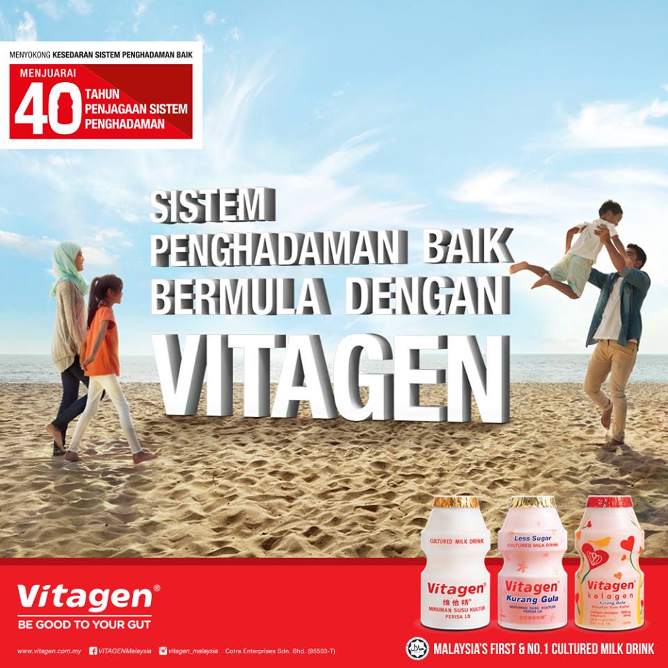 Sistem Penghadaman Baik Bermula Dengan Vitagen