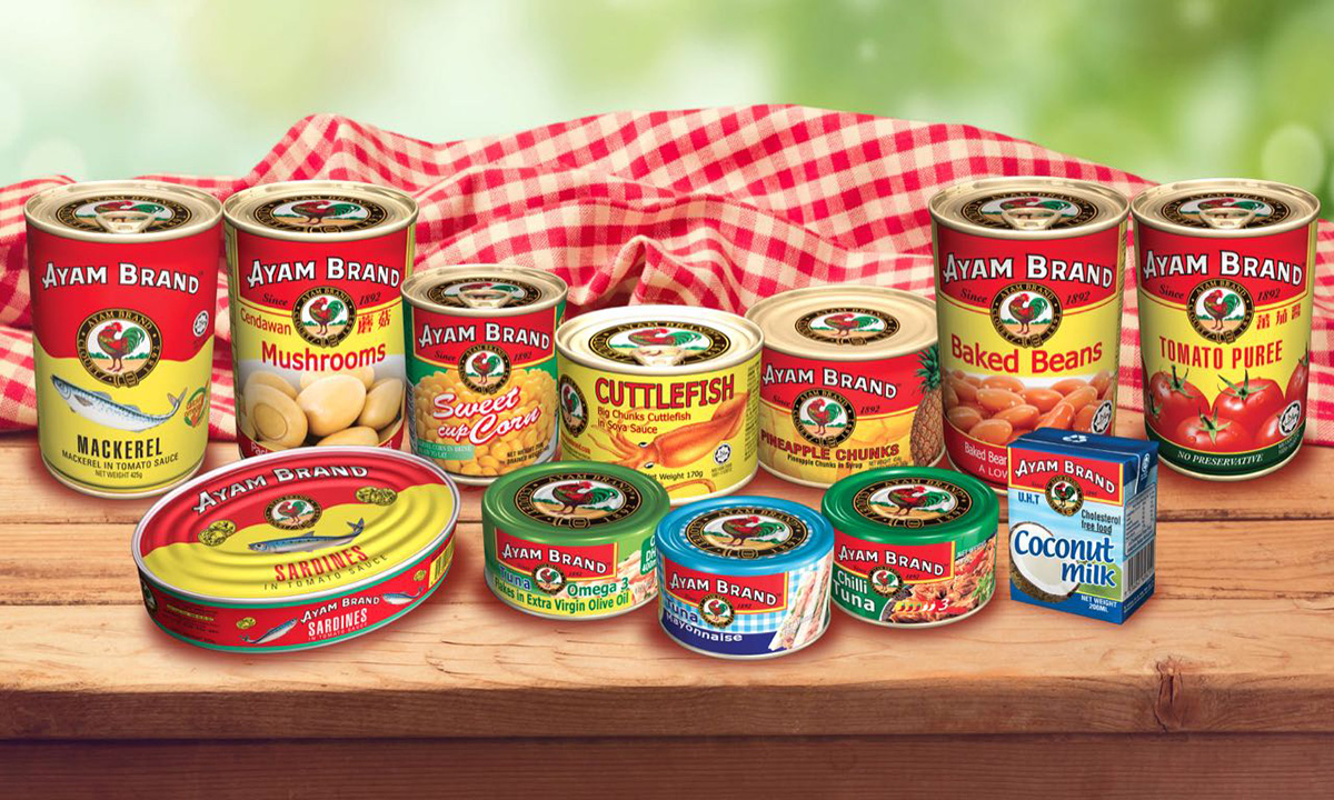 Rangkaian produk Ayam Brand