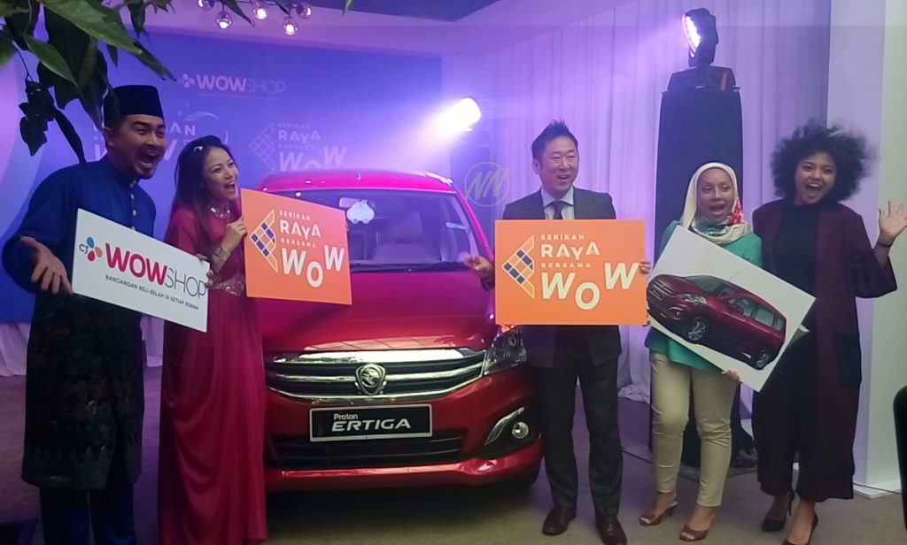 CJ WOW SHOP menawarkan Kereta Raya WOW