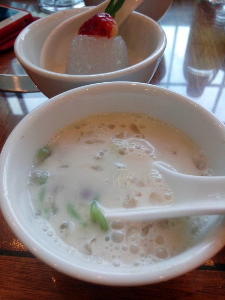 Cendul yang dihidangkan