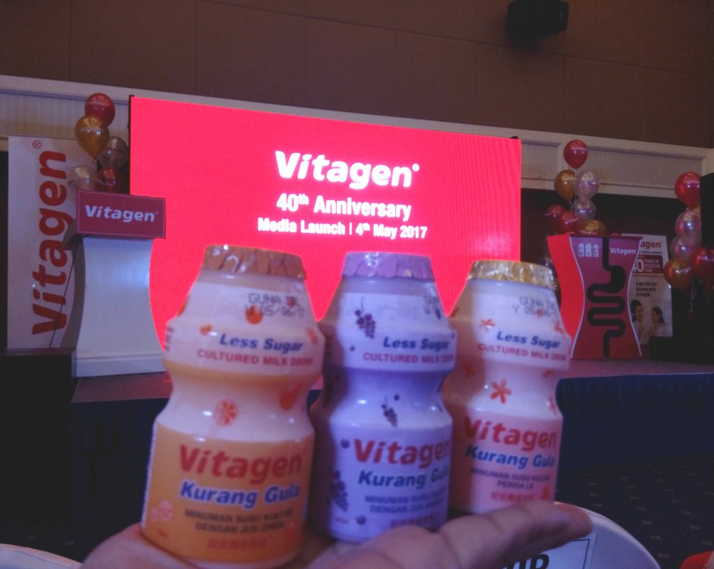 varian Susu Kultur VITAGEN Less Sugar dianugerahkan logo Pilihan Lebih Sihat daripada Kementerian Kesihatan