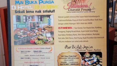 Media Food Review di Grand BlueWave Hotel Shah Alam
