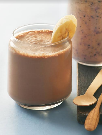 Chocolate Banana Coconut Smoothie
