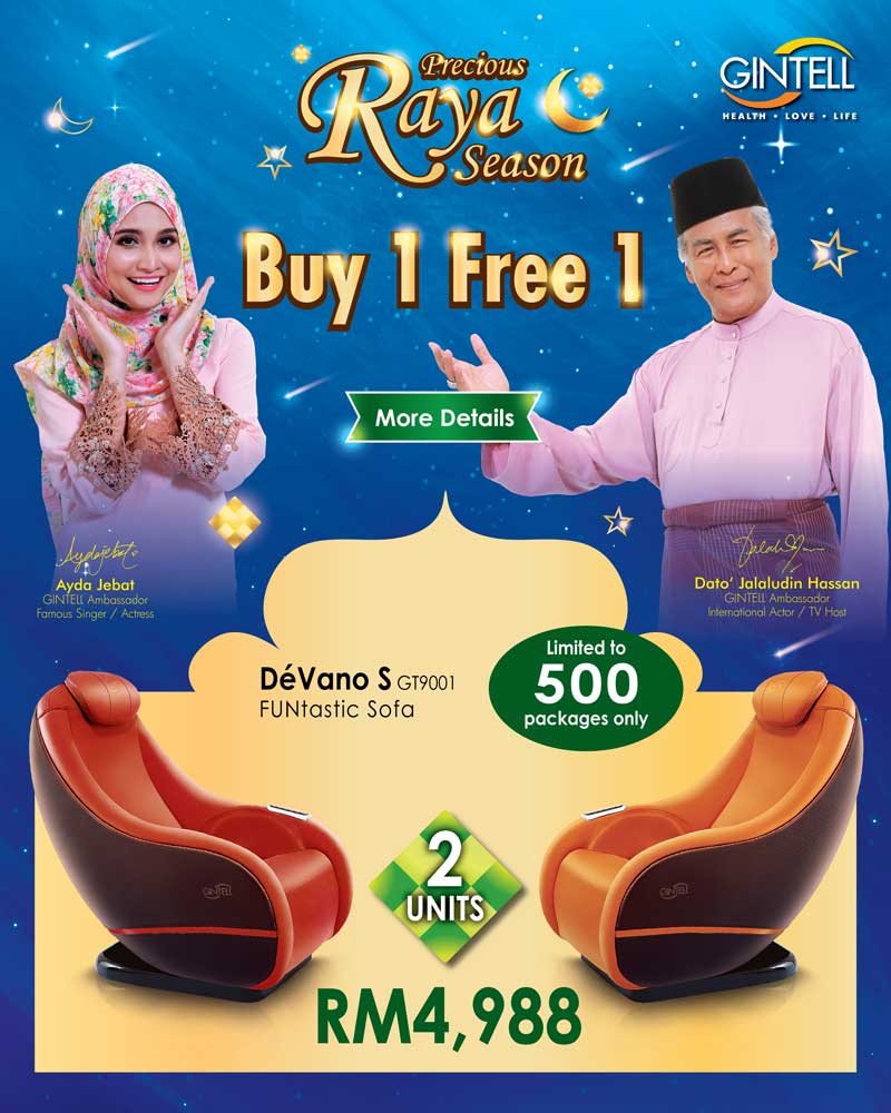 GINTELL Buy 1 Free 1 Sempena Hari Bapa