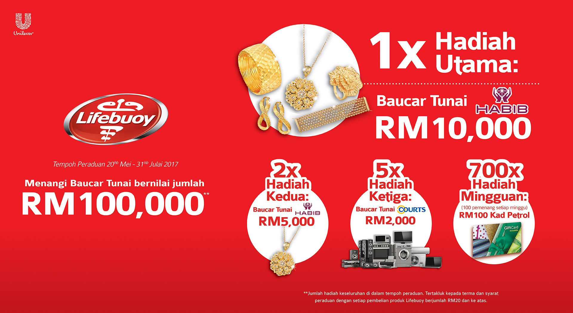 Hadiah peraduan Lifebuoy