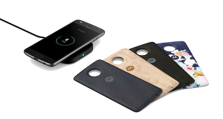 Moto Style Shells with Wireless Charging