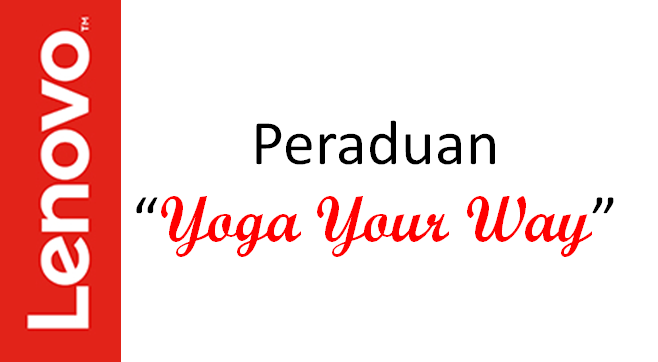 Peraduan Yoga Your Way Lenovo