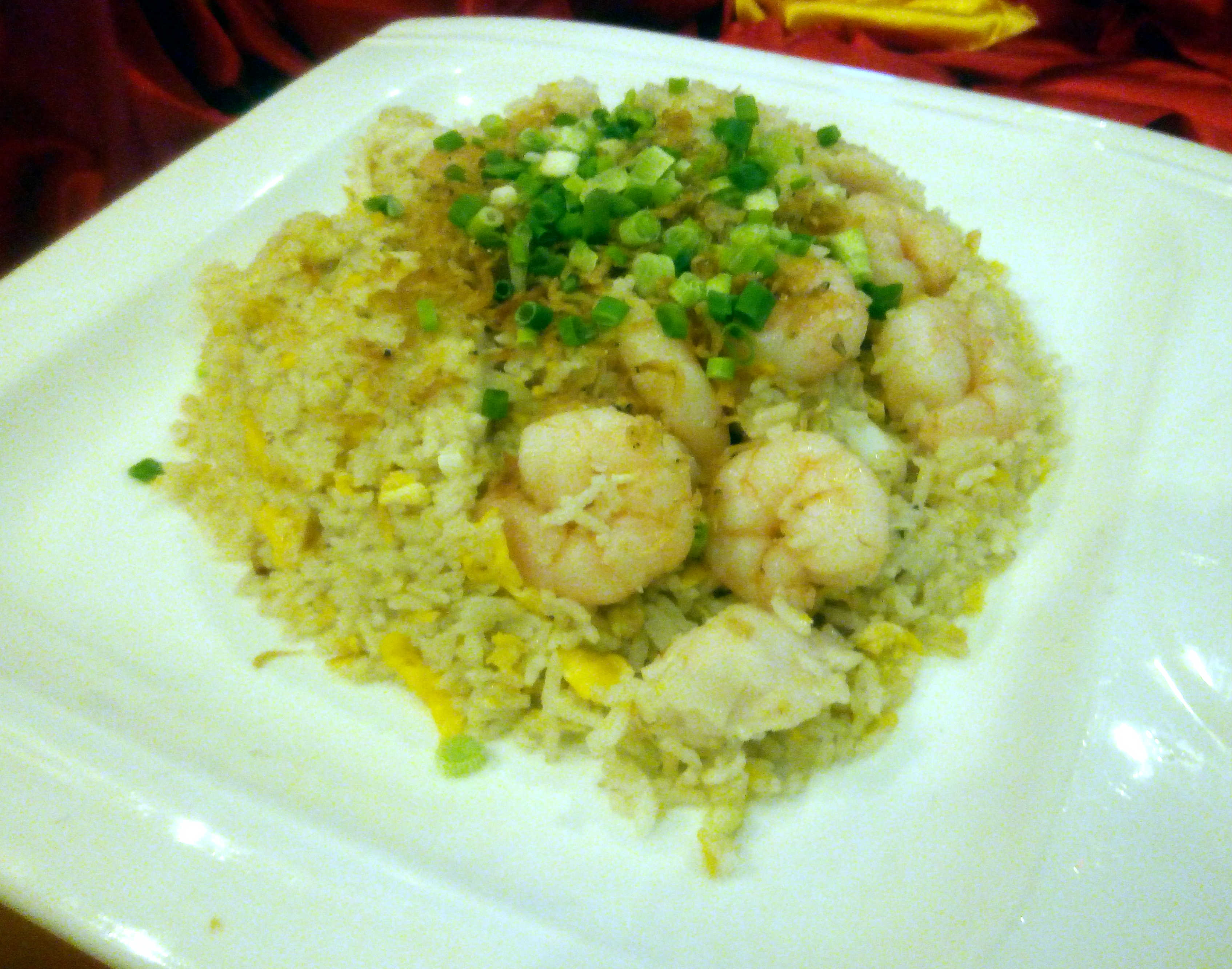 Fried Rice with Seafood and Anchovies
