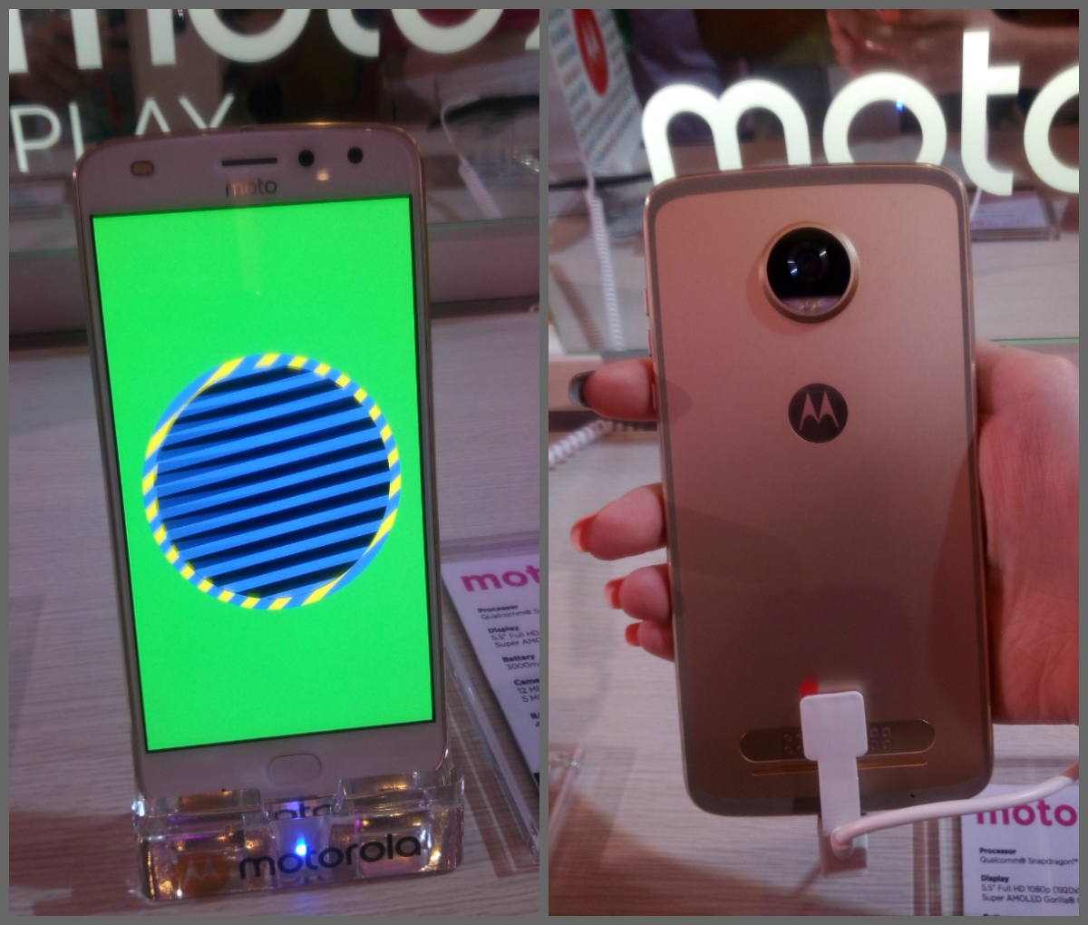 Moto Z2 Play Unibody Metal