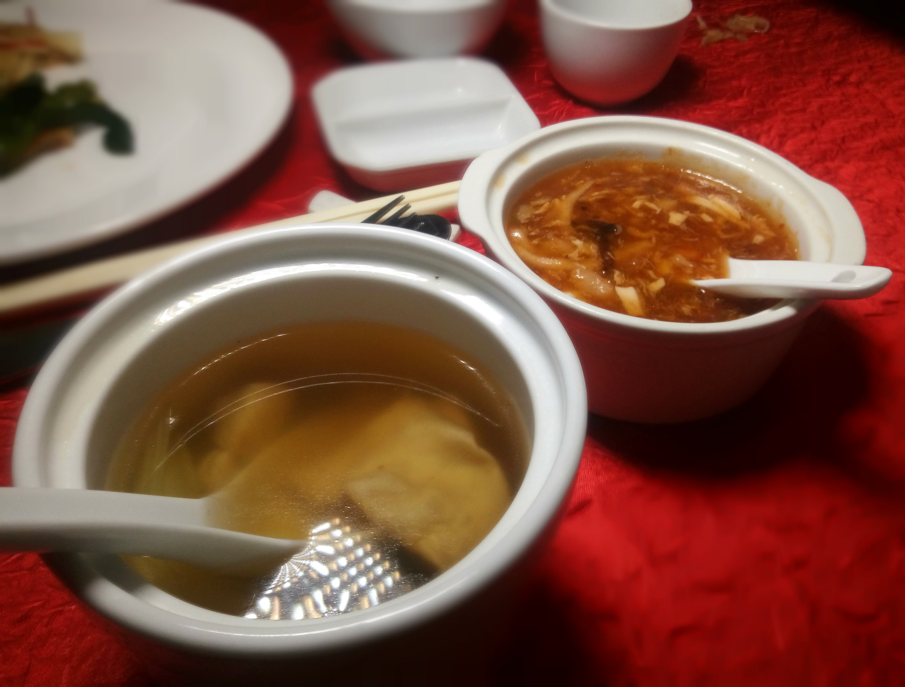 Sup Boiled Szechuan dan Sup Double Boiled Fish Maw