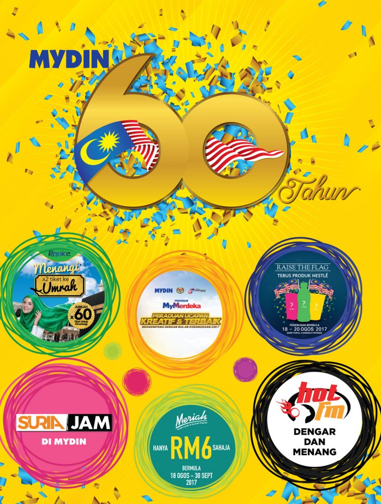 Ulangtahun Ke-60 MYDIN meriah