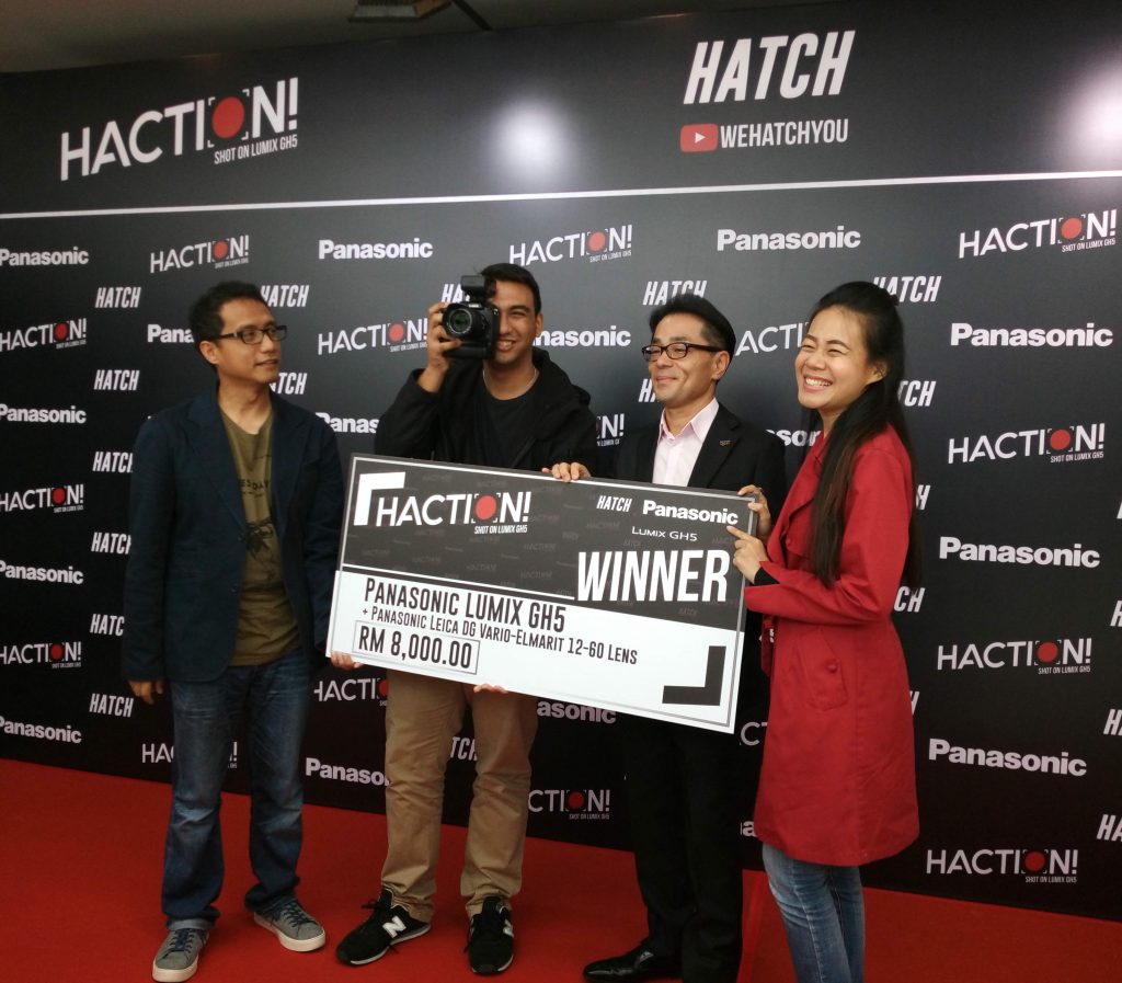 The HACTION Winner - Sherwynn Victor
