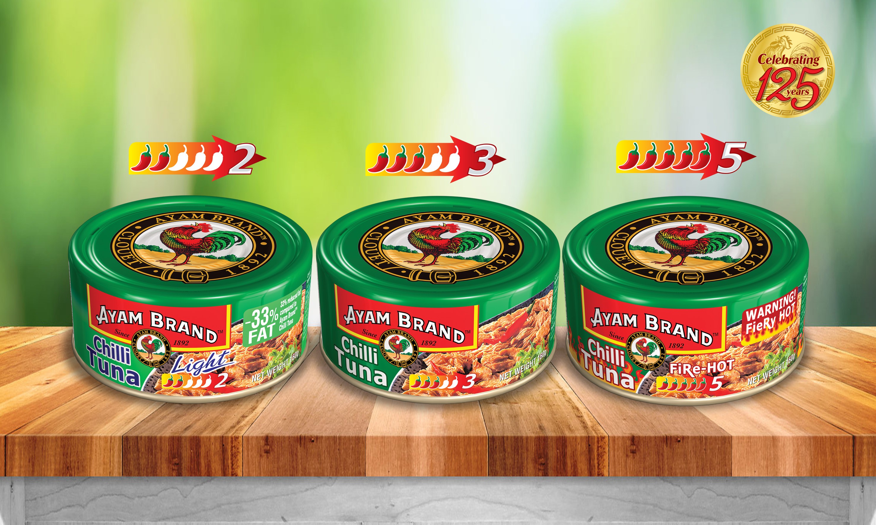 Cili Tuna Ayam Brand Lebih Hangat