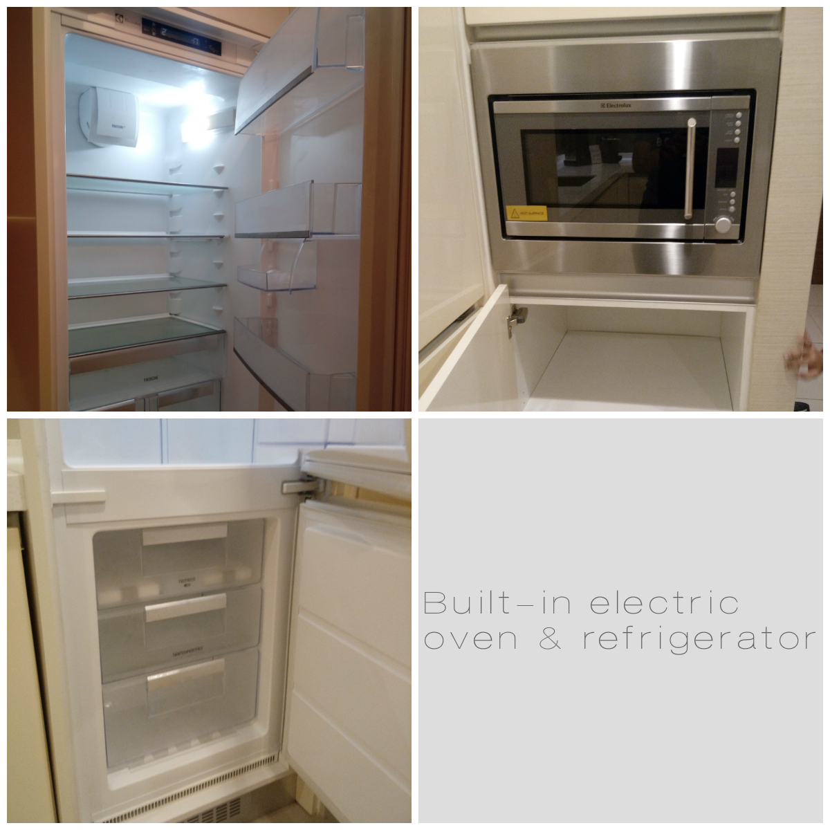 Built-in electric oven