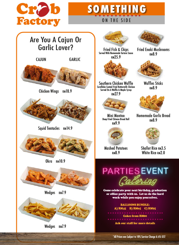 Crab Factory-Menu 4