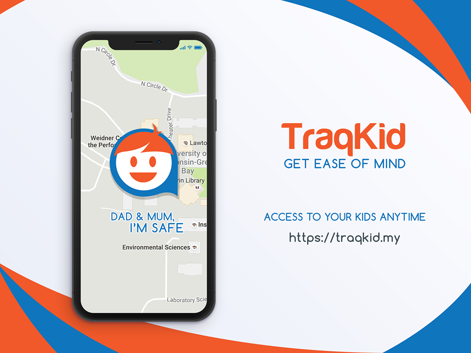 Jejaki anak anda dengan TraqKid