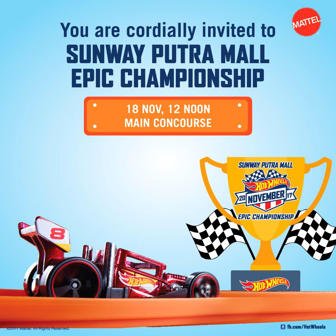 Hot Wheels Sunway Putra Mall Epic Championship