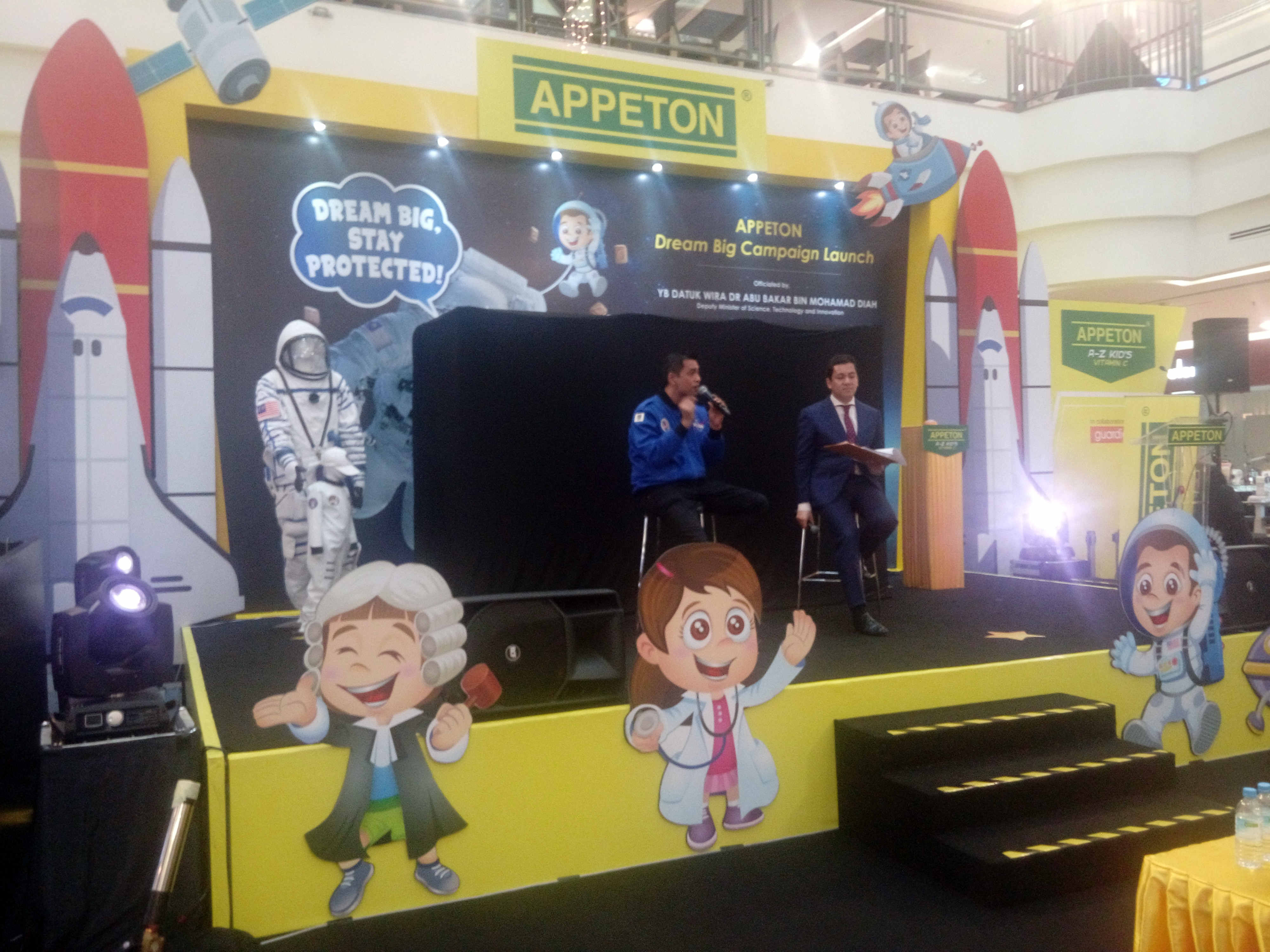 Kempen Dream Big Appeton, Datuk Dr. Sheikh Muszaphar