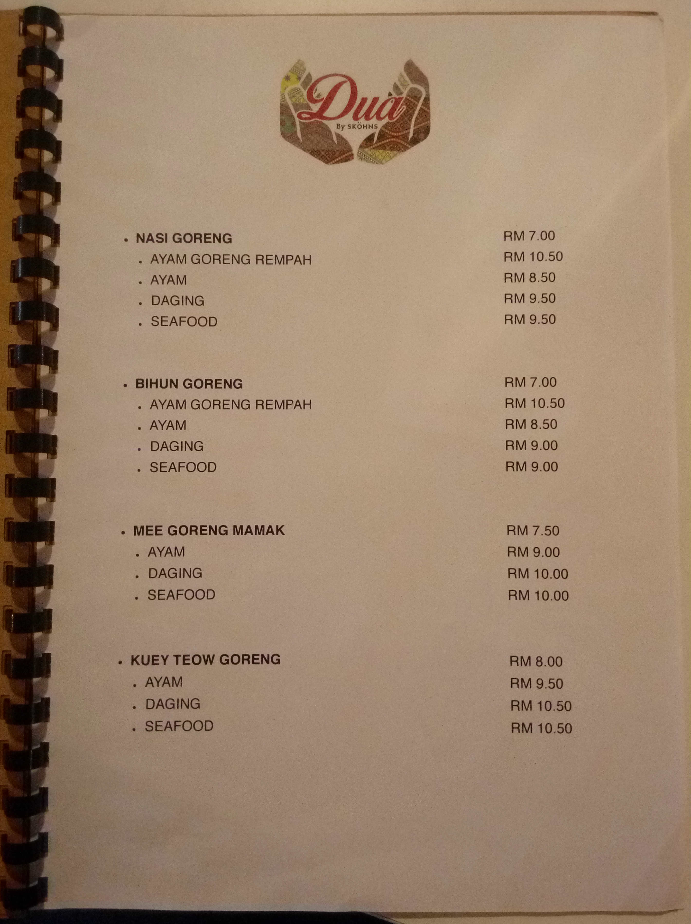 Menu 3