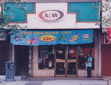 A&W Batu Road Jalan Tunku Abdul Rahman