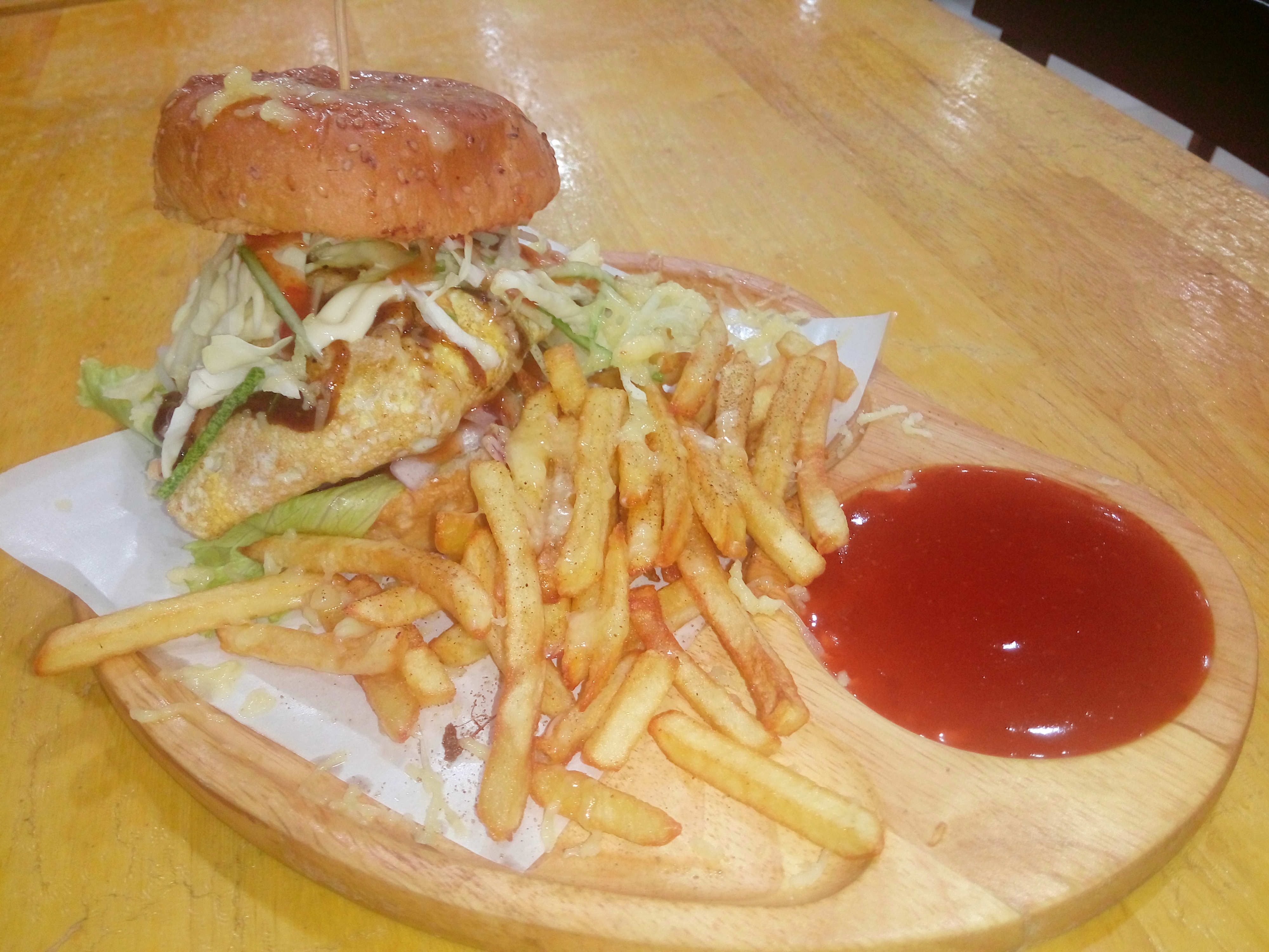 Ostrich Burger Premium