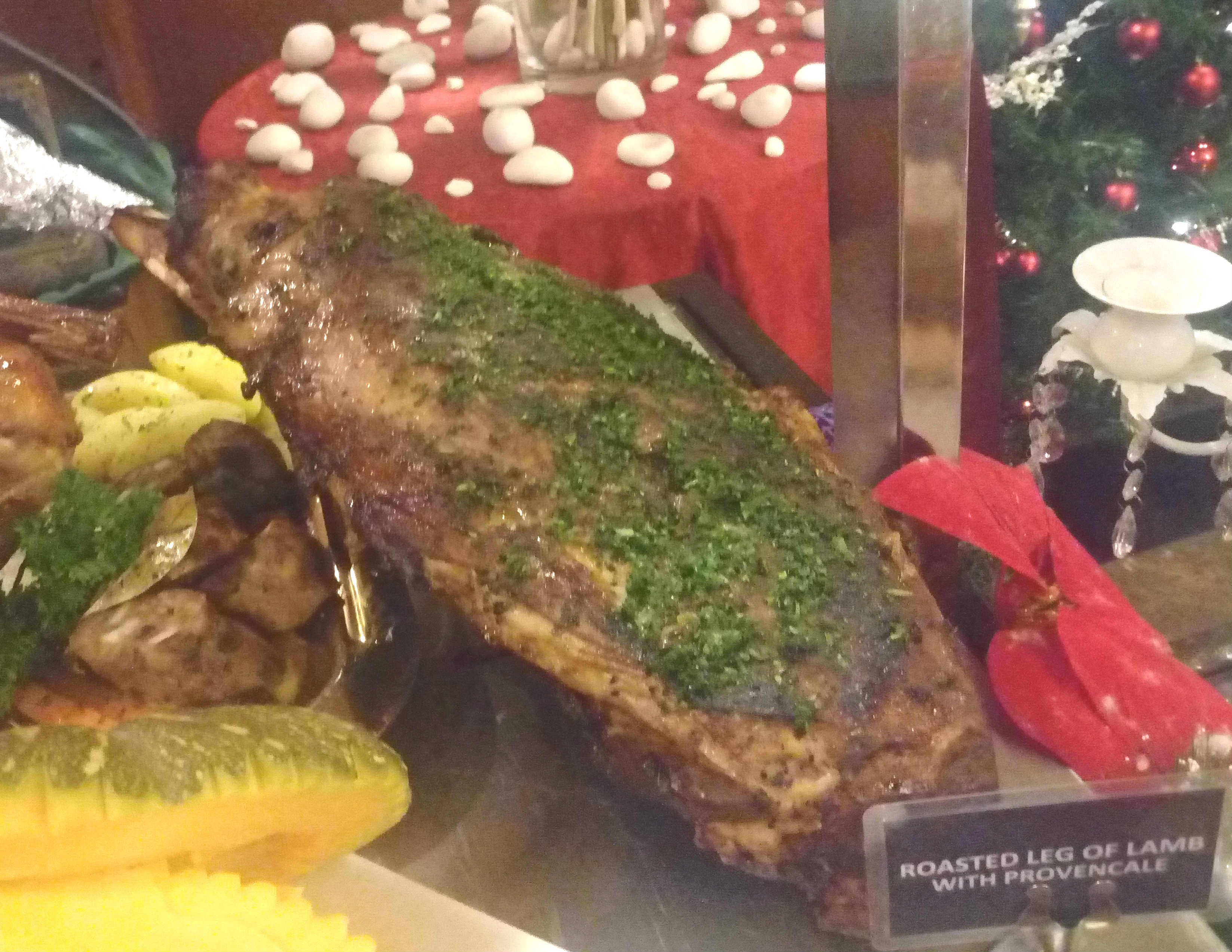 Roasted Leg of Lamb with Provencale