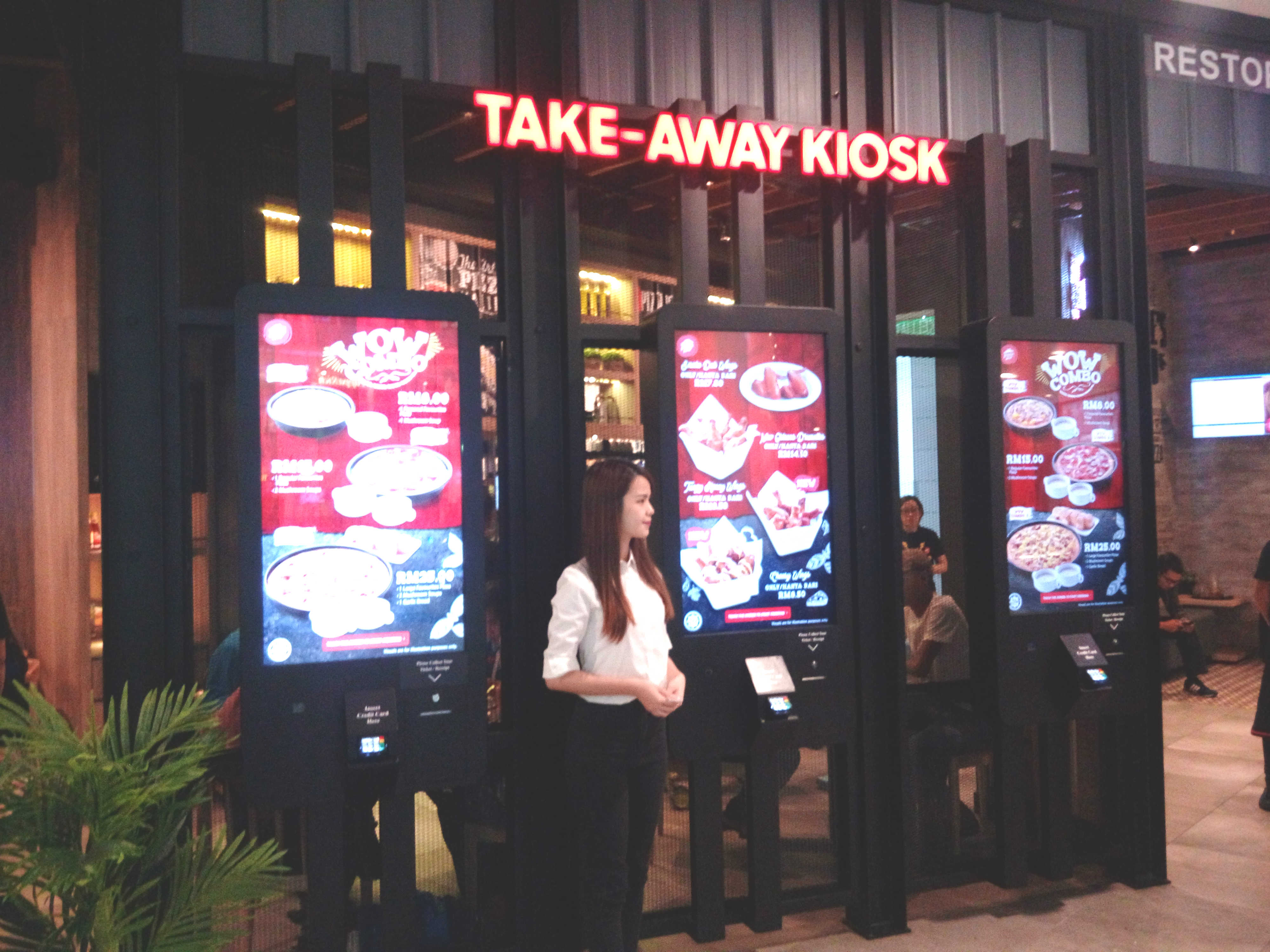 Take-Away-Kiosk