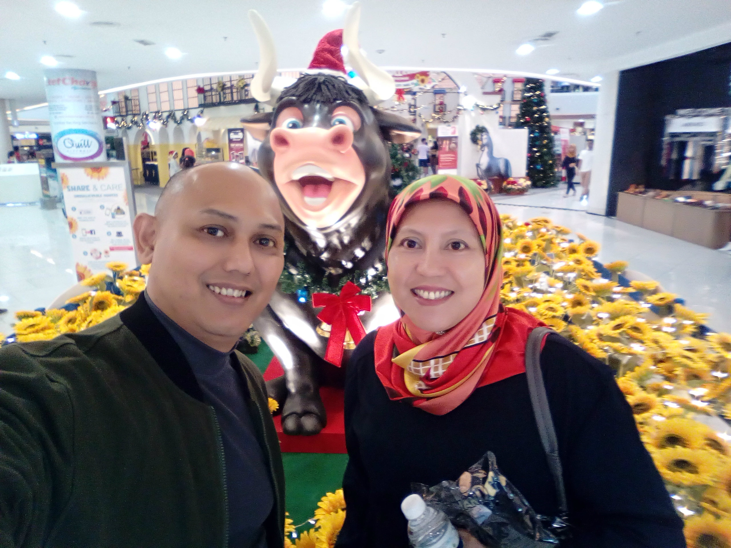 selfie me & wife