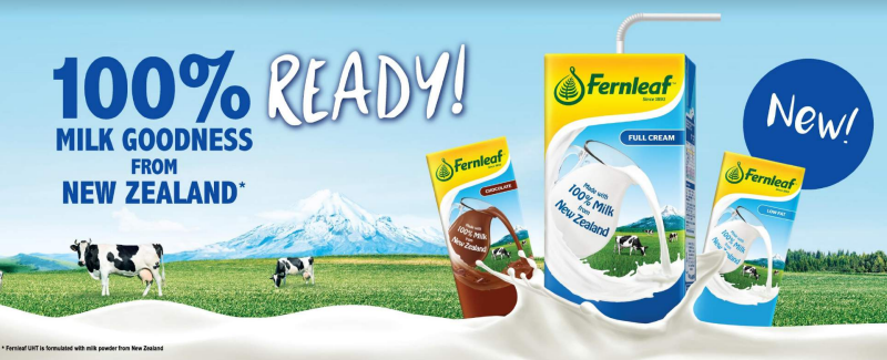 100 percent milk goodness from New Zealand